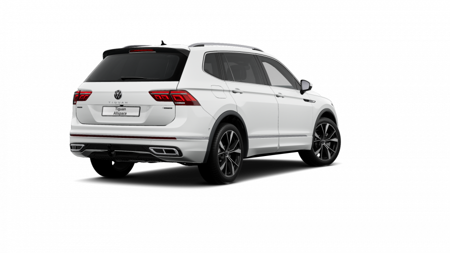 Volkswagen Tiguan Allspace, Allspace R-Line 2,0 TDI 147 kW 4M 7DSG, barva bílá