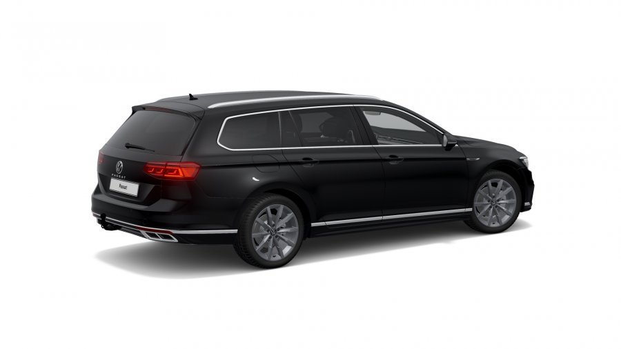 Volkswagen Passat Variant, Passat Variant R-Line 2,0 TDI EVO 7DSG, barva černá