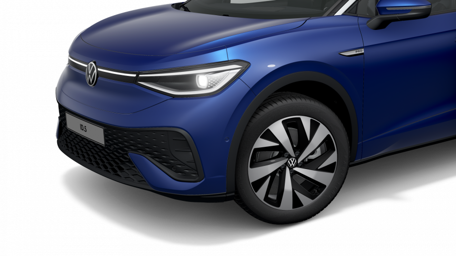 Volkswagen ID.5, ID.5 Pro Performance 150 kW, kap. 77 kWh, barva modrá