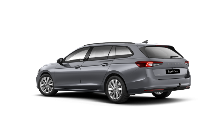 Škoda Superb, 1,5 TSI Hybrid 110 kW 7° automatická DSG, barva šedá