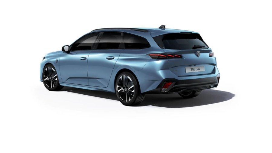 Peugeot 308, Peugeot 308 SW ALLURE Hybrid 145 e-DCS6, barva modrá