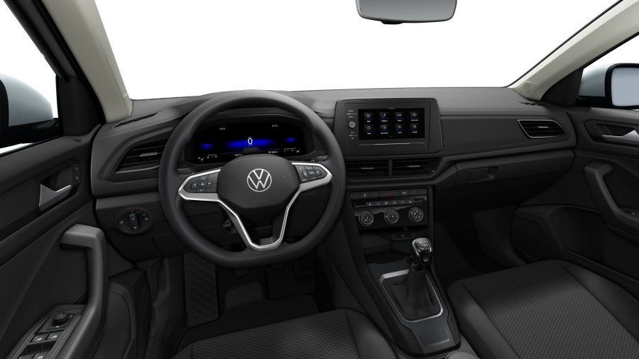 Volkswagen T-Roc, T-Roc 1,0 TSI 85 kW 6G, barva bílá