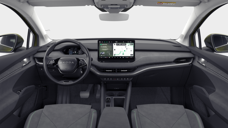 Škoda Enyaq iV, 82 kWh 210,00 kW 1° automatická 4x4, barva zelená