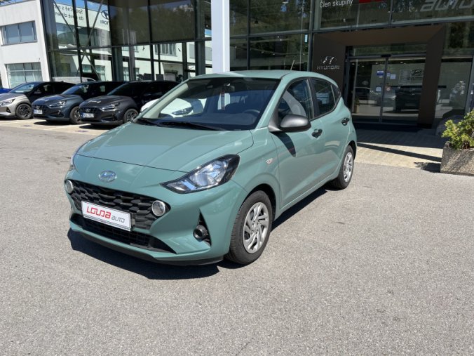 Hyundai i10, 1,0i 5 st. manuální, barva zelená