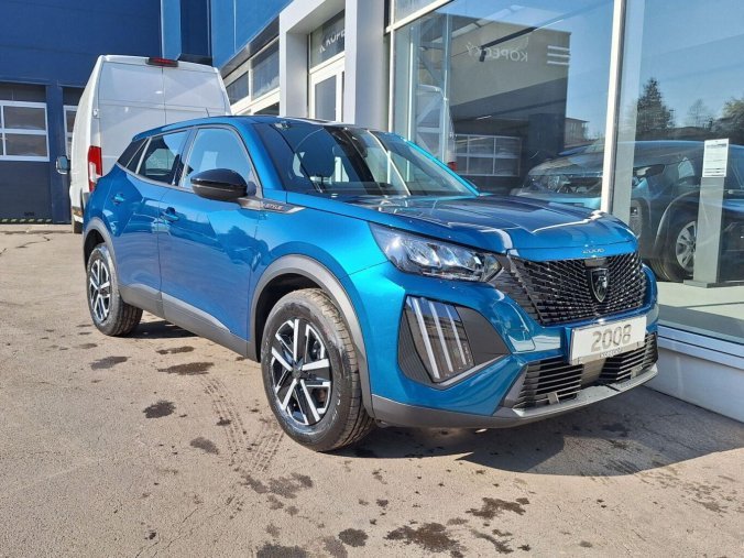 Peugeot 2008, Peugeot 2008 STYLE 1.2 TURBO 100k MAN6, barva modrá