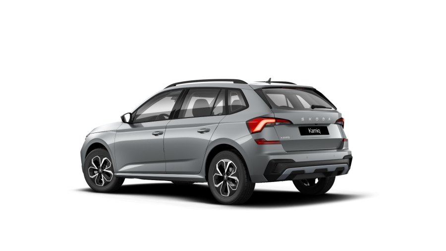 Škoda Kamiq, 1,0 TSI 85 kW 6-stup. mech., barva stříbrná