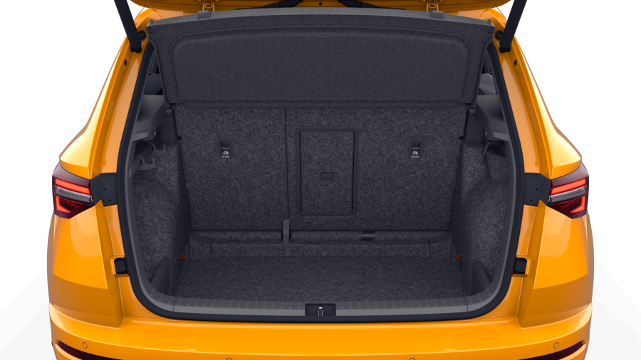 Škoda Karoq, 1,5 TSI 110 kW 6-stup. mech., barva oranžová