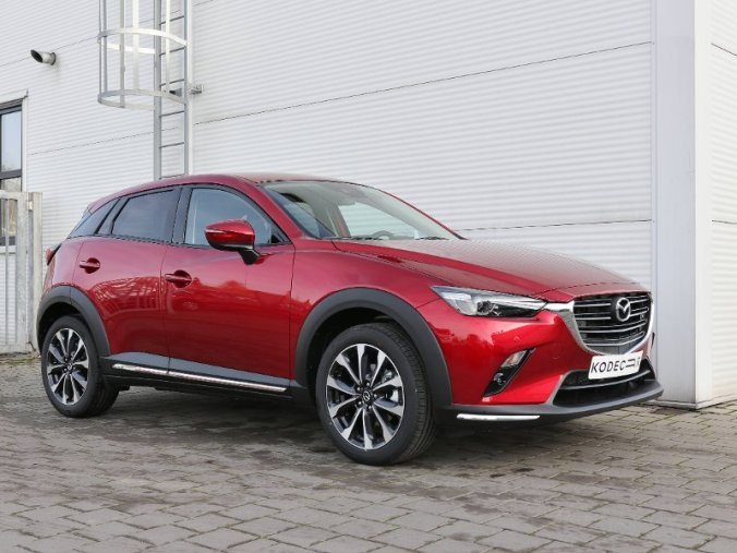 Mazda CX-3, 2,0i Skyactiv-G 110kW/150k 6AT, barva červená