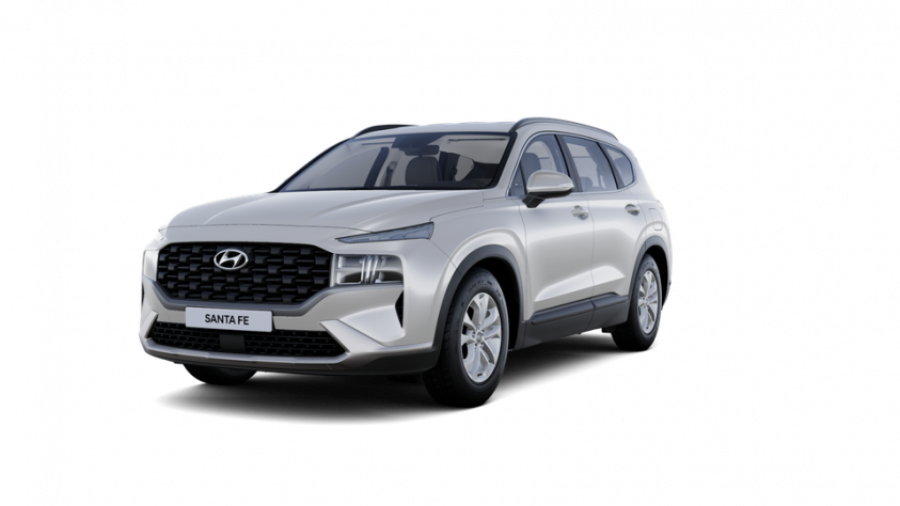 Hyundai Santa Fe, 2,2 CRDi 4×4 142 kW 8DCT, barva stříbrná