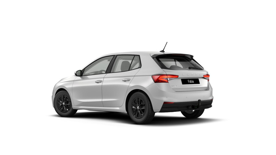 Škoda Fabia, 1,0 MPI 59 kW 5° manuální, barva bílá