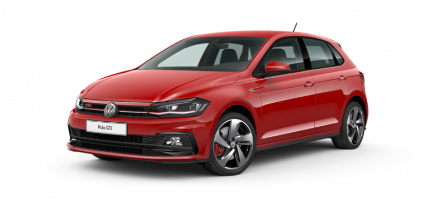 Volkswagen Polo, GTI 2,0 TSI BMT OPF SG6, barva červená