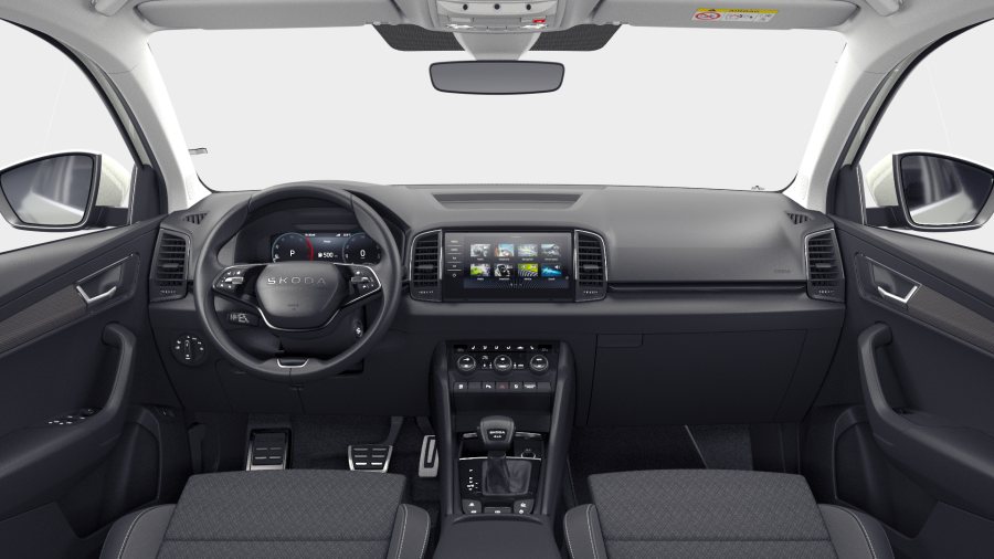 Škoda Karoq, 2,0 TDI 110 kW 7° automatická DSG 4x4, barva šedá