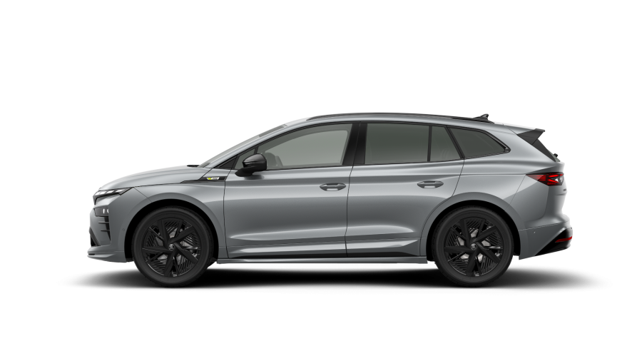 Škoda Enyaq iV, 84 kWh 250 kW 1° automatická 4x4, barva stříbrná