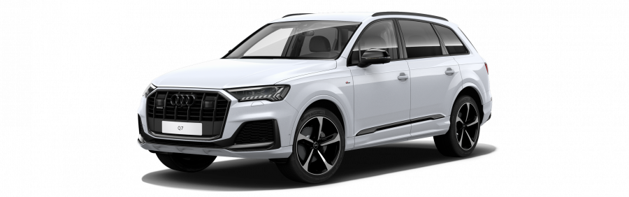 Audi Q7, Q7 S line 50 TDI quattro, barva bílá