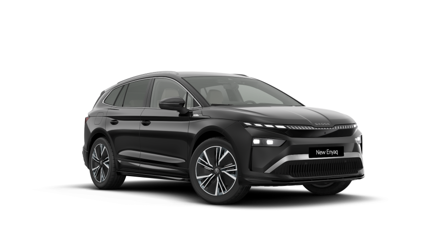 Škoda Enyaq iV, 82 kWh 210 kW 1° automatická 4x4, barva černá