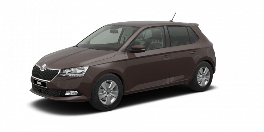 Škoda Fabia, 1,0 TSI 70 kW 7-stup. automat., barva hnědá