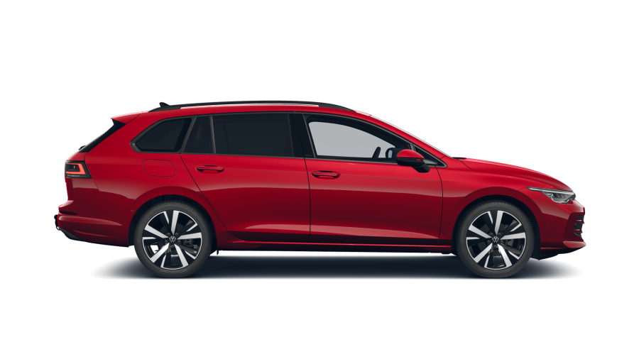 Volkswagen Golf Variant, Golf Variant People 1,5 eTSI 7DSG mHEV, barva červená