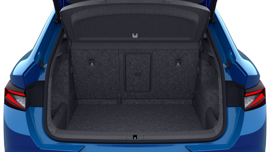Škoda Enyaq iV, 82 kWh 1° automatická, barva modrá