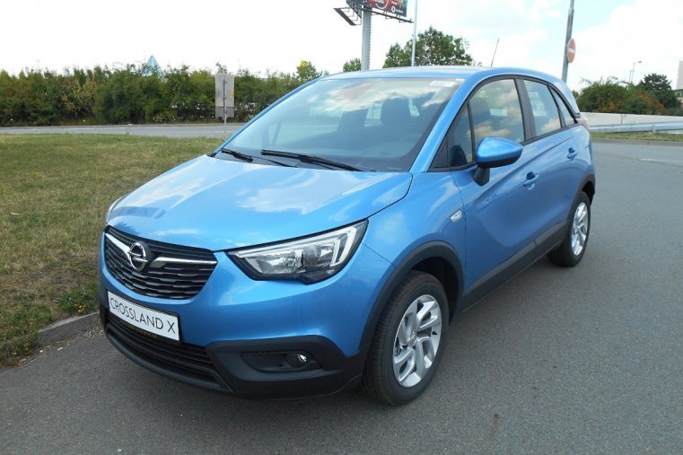 Opel Crossland X, 1.2 TURBO SMILE AUTOMAT, barva modrá