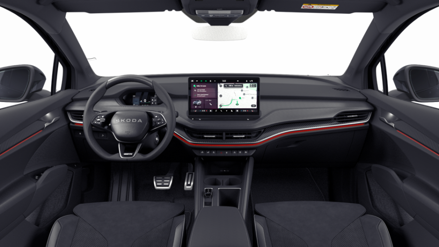 Škoda Enyaq iV, 82 kWh 1° automatická 4x4, barva černá