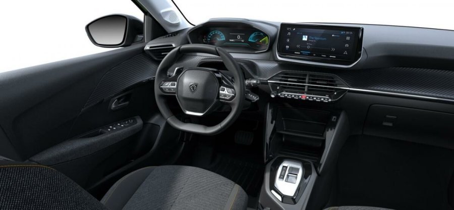 Peugeot 208, Peugeot 208 STYLE Hybrid 100 e-DCS6, barva žlutá