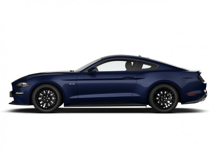 Ford Mustang, liftback, MUSTANG V8 GT Fastback 5,0 GT 330 kW / 449 k 10st. automatic, barva modrá