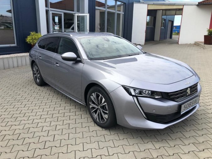 Peugeot 508, SW ALLURE PureTech 180 EAT8, barva šedá