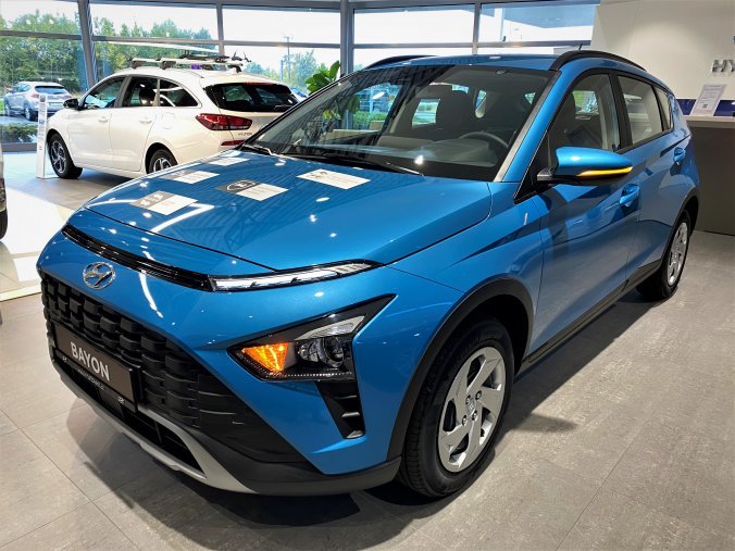 Hyundai Bayon, 1,2i DOHC 62 kW (95 NAT) 5 st. man, barva modrá