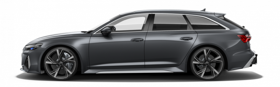 Audi A6, RS6 Avant TFSI 441 kW quattro, barva šedá