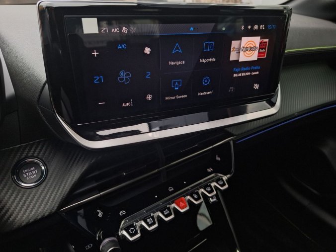 Peugeot 208, Peugeot 208 GT Hybrid 145 e-DCS6, barva červená