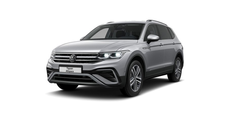 Volkswagen Tiguan Allspace, Allspace Elegance 2,0 TDI 147 kW 4M 7DSG, barva stříbrná