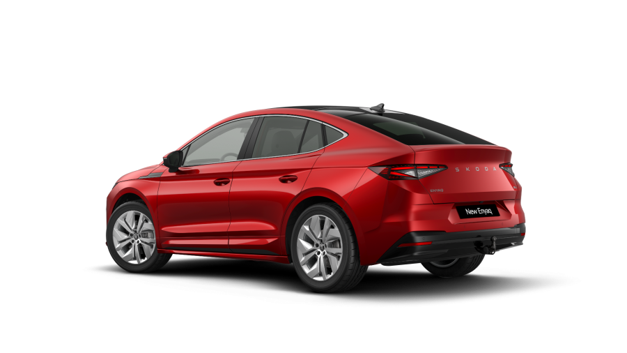 Škoda Enyaq iV, 82 kWh 210,00 kW 1° automatická 4x4, barva červená