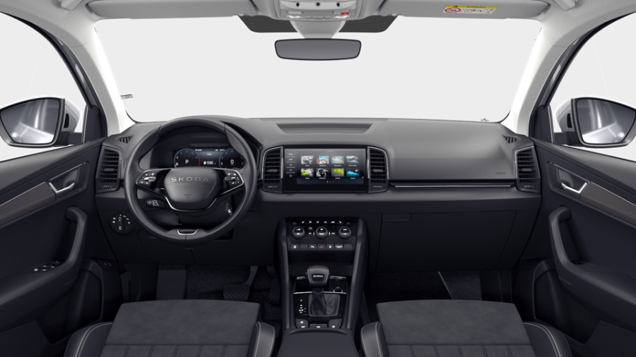 Škoda Karoq, 1,5 TSI 110 kW 7° automatická DSG, barva stříbrná