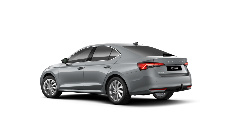 Škoda Octavia, 1,5 TSI m-HEV 110 kW 7-stup. automat., barva stříbrná