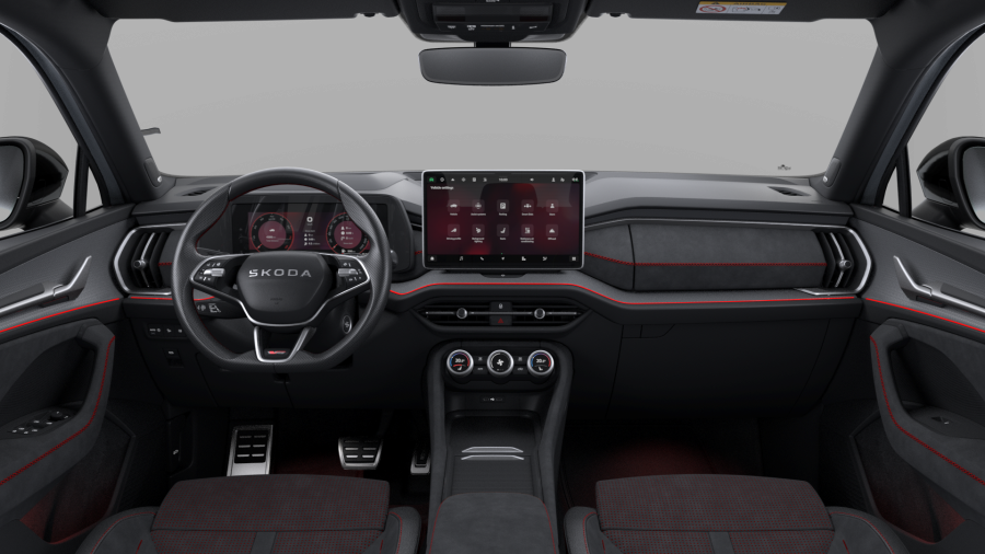 Škoda Kodiaq, 2,0 TSI 195 kW 7° automatická DSG 4x4, barva stříbrná