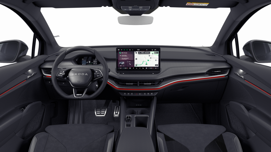 Škoda Enyaq iV, 82 kWh 210,00 kW 1° automatická, barva černá