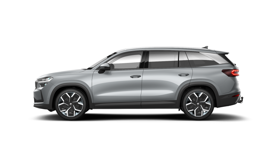 Škoda Kodiaq, 2,0 TDI 142 kW 7° automatická DSG 4x4, barva stříbrná