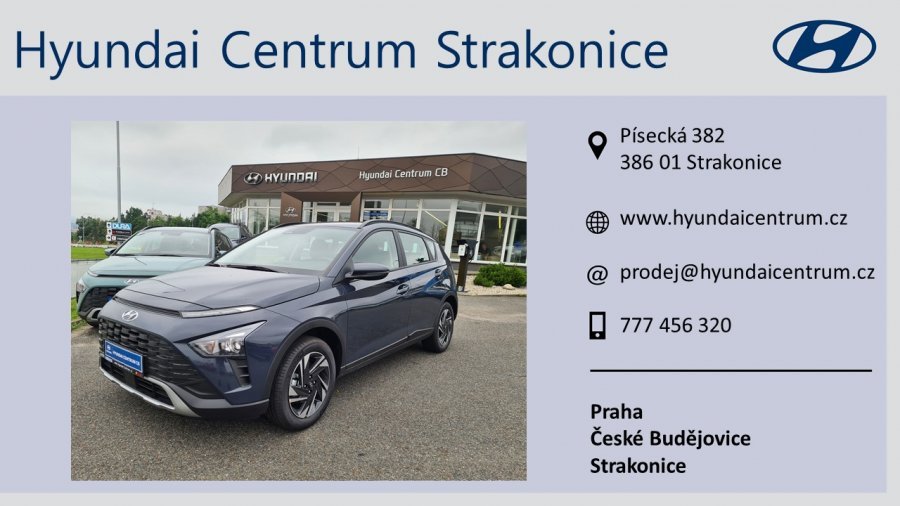 Hyundai Bayon, 1,2i DOHC 62 kW (95 NAT) 5 st. man, barva šedá