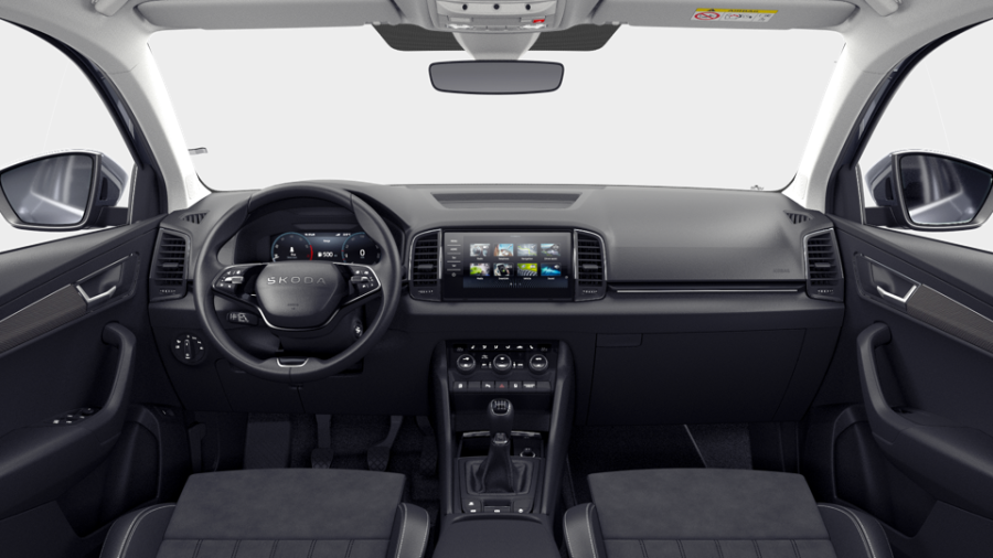 Škoda Karoq, 1,5 TSI 110 kW 6° manuální, barva šedá