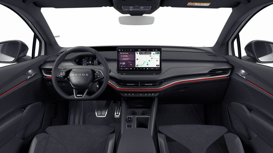 Škoda Enyaq iV, 63 kWh 150,00 kW 1° automatická, barva bílá