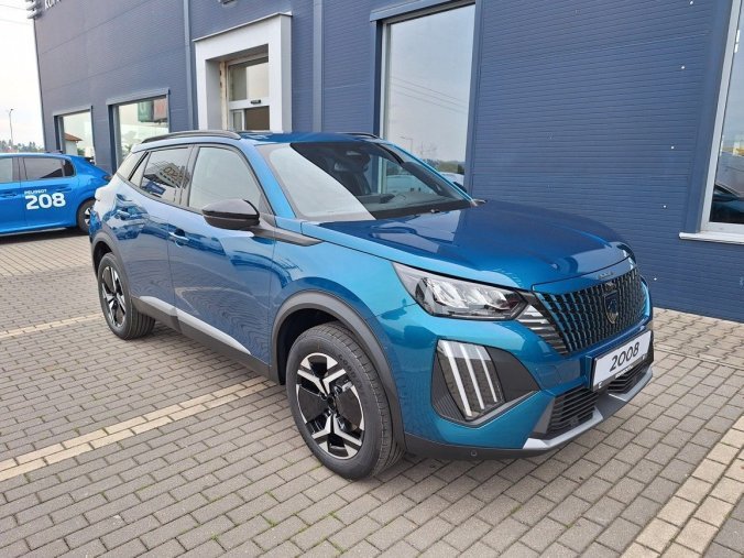 Peugeot 2008, Peugeot 2008 ALLURE PureTech 130  EAT8, barva modrá
