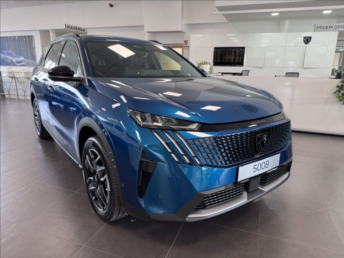 Peugeot 5008, Peugeot 5008 1,2 BUSINESS Hybrid 145 e-DCS6, barva modrá