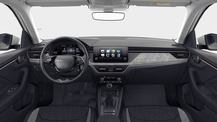 Škoda Scala, 1,0 TSI 85 kW 6° manuální, barva šedá