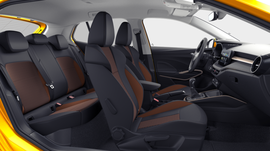 Škoda Fabia, 1,0 TSI 85 kW 7° automatická DSG, barva oranžová