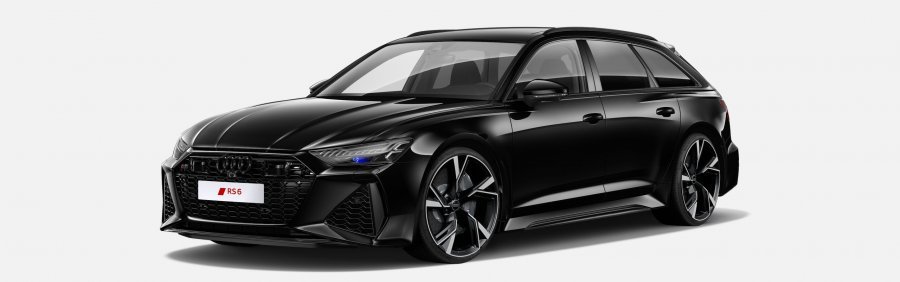 Audi A6, RS6 Avant TFSI 441 kW quattro, barva černá