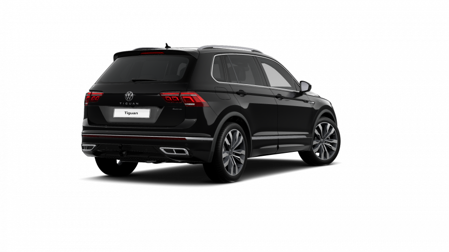 Volkswagen Tiguan, Tiguan R-Line 2,0 TDI 147 kW 4M 7DSG, barva černá