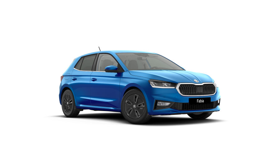 Škoda Fabia, 1,0 TSI 85 kW 6° manuální, barva modrá