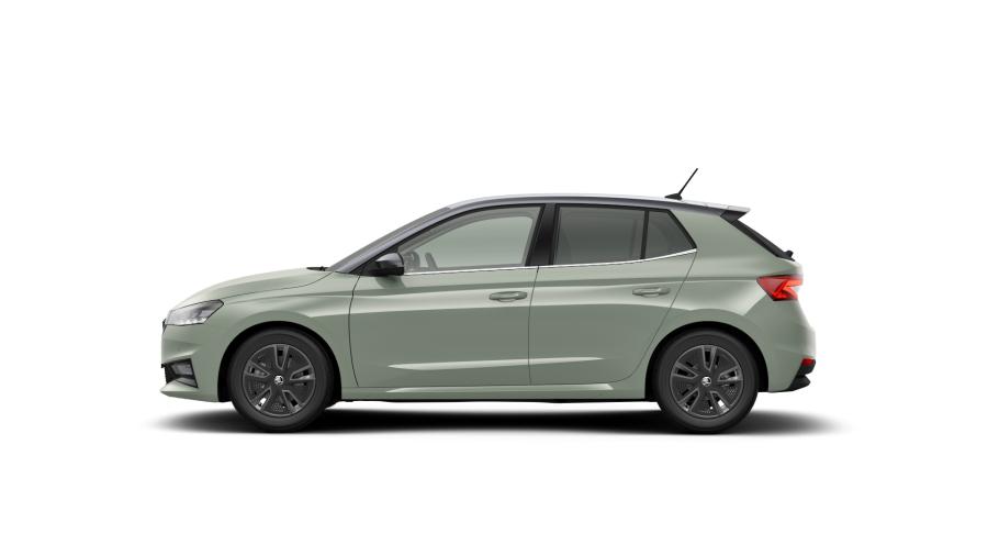 Škoda Fabia, 1,0 TSI 85 kW 7° automatická DSG, barva zelená