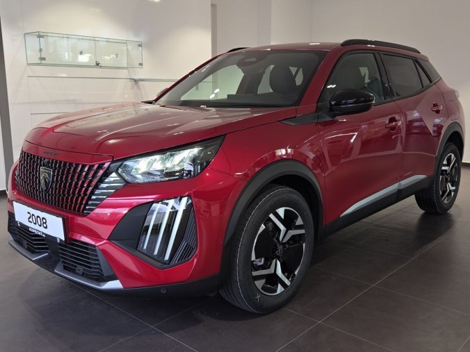 Peugeot 2008, Peugeot 2008 ALLURE 1.2 PT 100k MAN6, barva červená