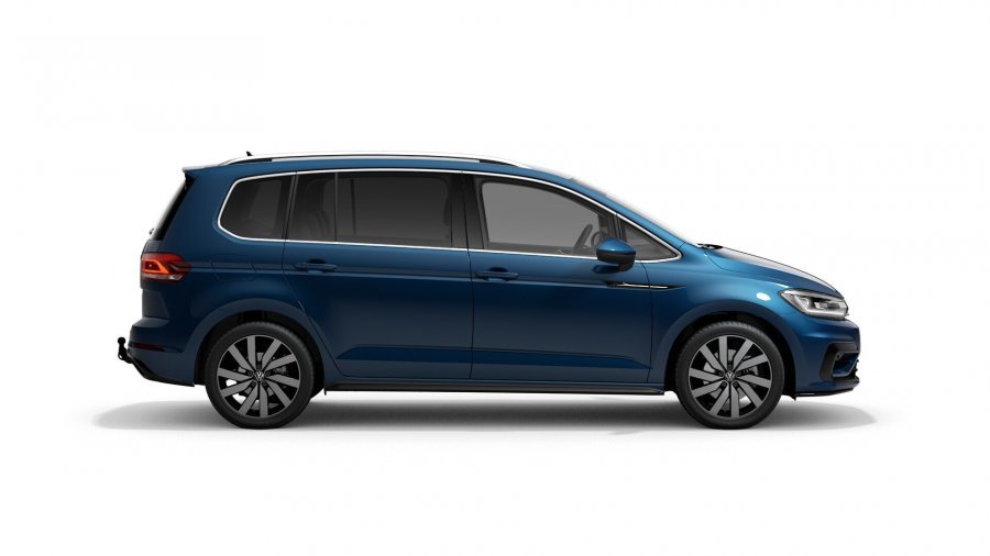 Volkswagen Touran, Touran HL 1,5 TSI EVO 6G, barva modrá